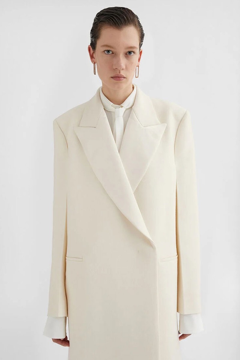 Wool Tailored Coat