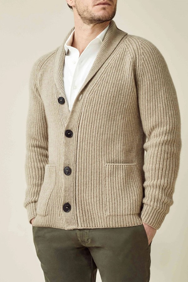 Shawl Cardigan from Luca Faloni