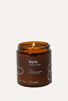Burn Massage Candle from Maude