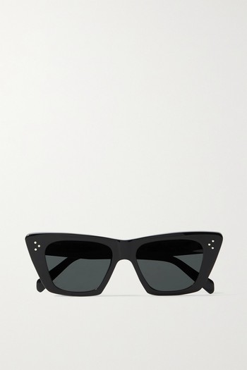 Edge Cat-Eye Acetate Sunglasses from Celine