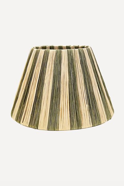 The Tangier Raffia Lampshade from Arbala