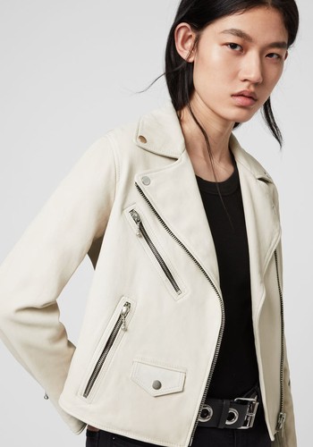 Riley Leather Biker Jacket