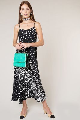 Holly Black Leopard Dress