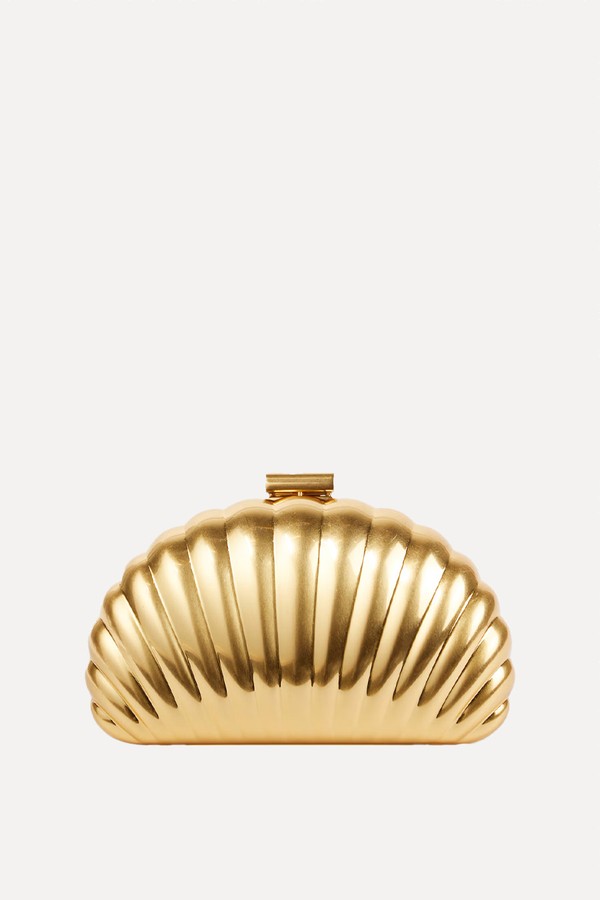 Monet Shell Clutch from Simkhai