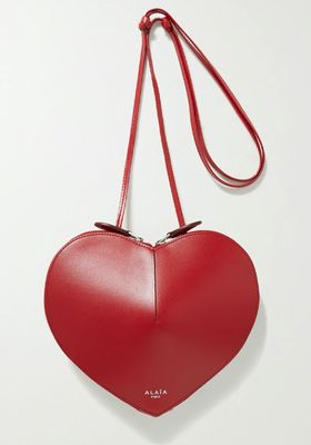 Le Coeur Leather Shoulder Bag from Alaïa