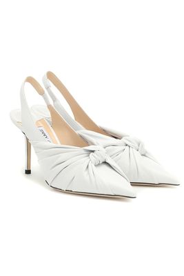 Annabell 85 Leather Slingback Pumps from Jimmy Choo