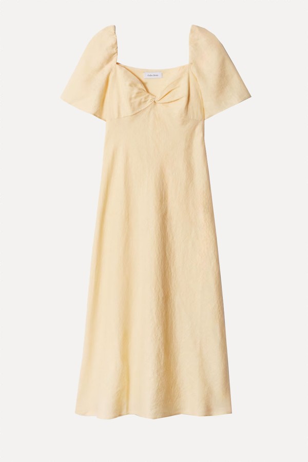 Linen Midi Dress