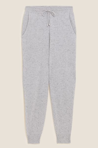 Pure Cashmere Textured Joggers