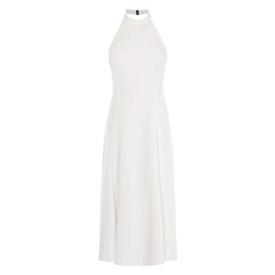 Halterneck Midi Dress