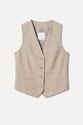 Buttons Suit Waistcoat from Mango