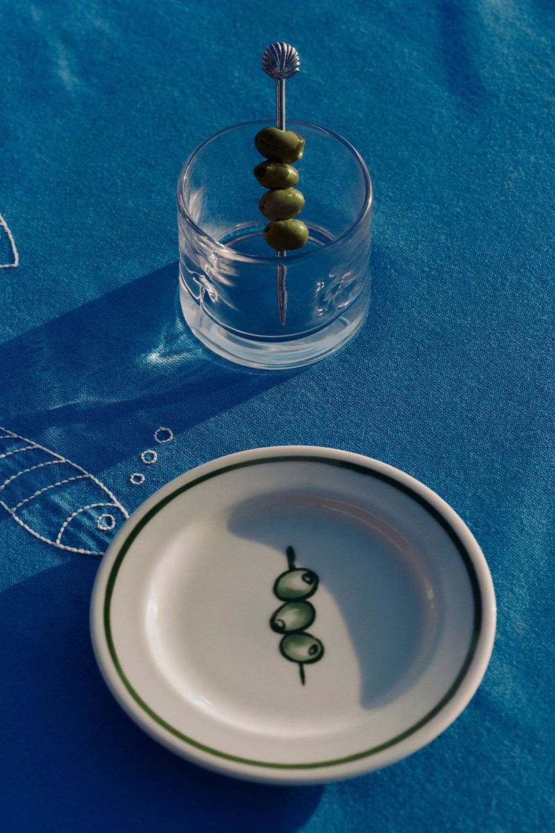 Set Of 4 Small Porcelain Plates from H&M