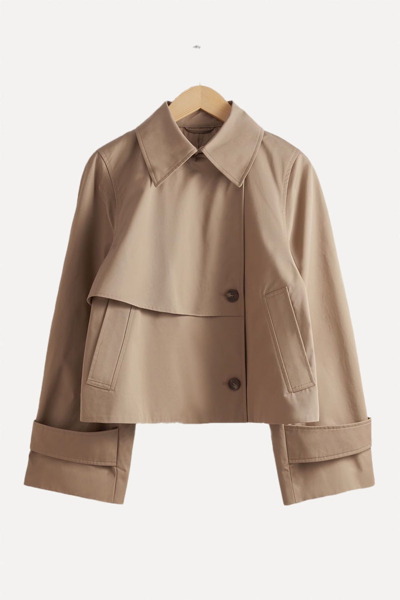 Short Trench Coat Jacket from & Other Stories