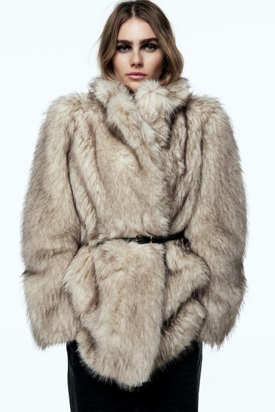 Faux Fur Coat