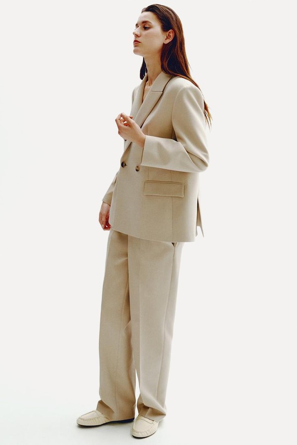Straight Fit Trousers from Zara