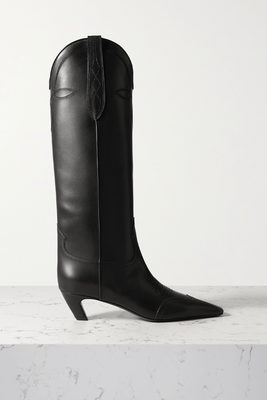 Dallas Leather Knee Boots from Khaite