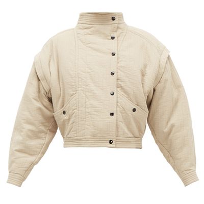 Boston Cotton-Blend Bomber Jacket from Isabel Marant Étoile