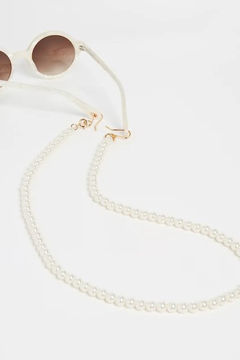 Beaded Cable Length Eyeglass Chain from Lele Sadoughi