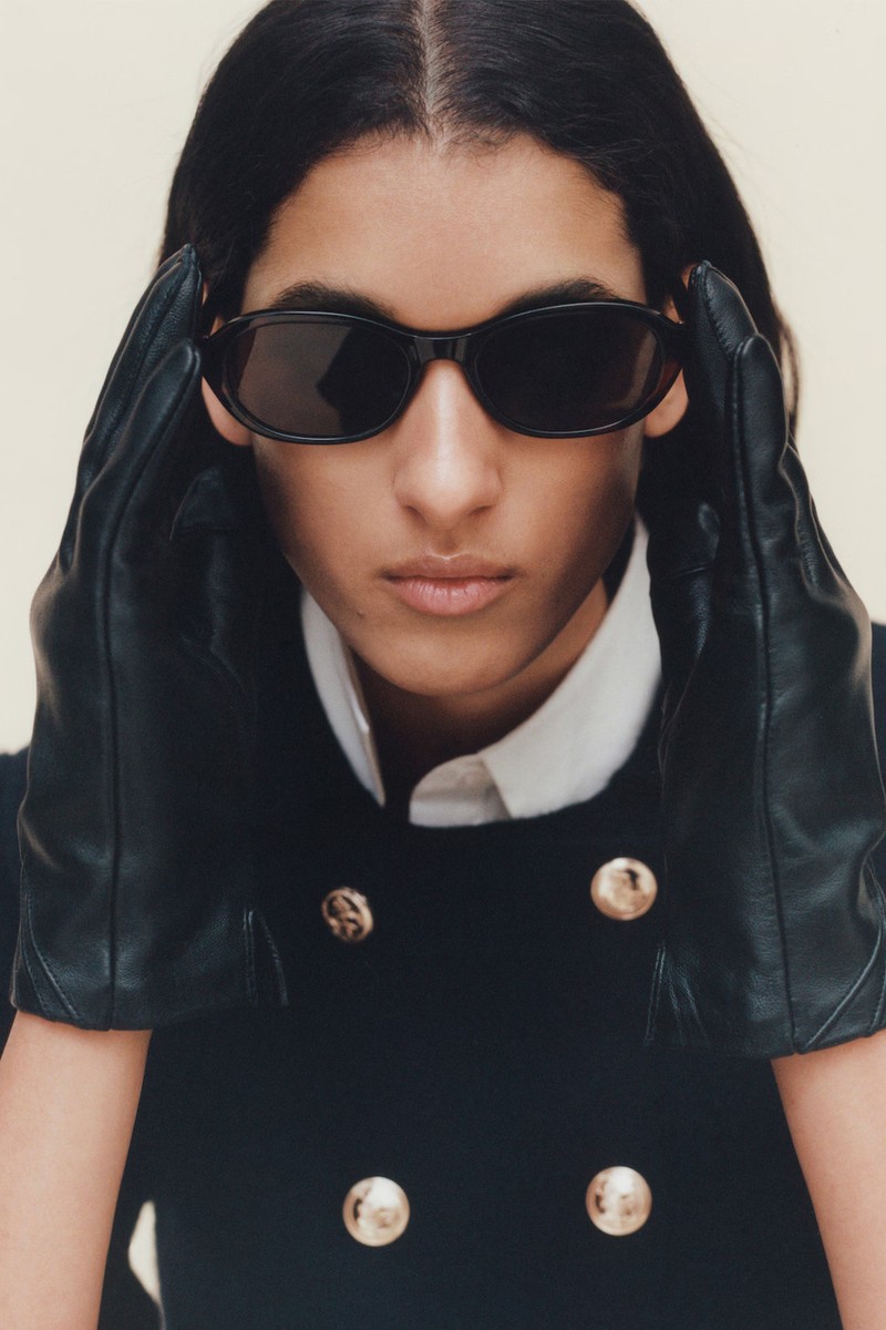 Oval Frame Sunglasses