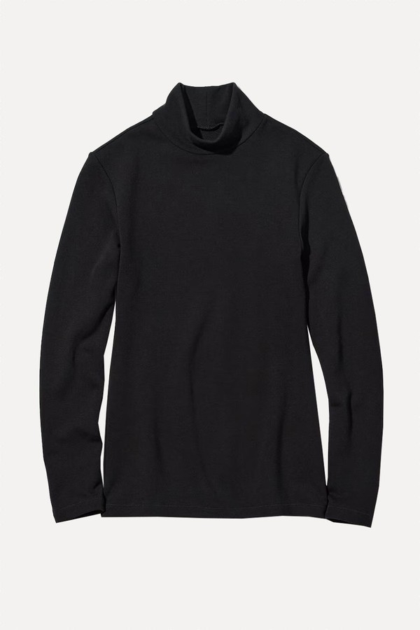 Heattech Ultra Warm High Neck T-Shirt from Uniqlo