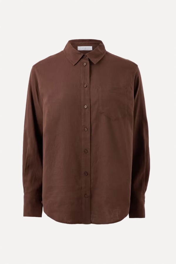 Linen Blend Co-Ord Shirt