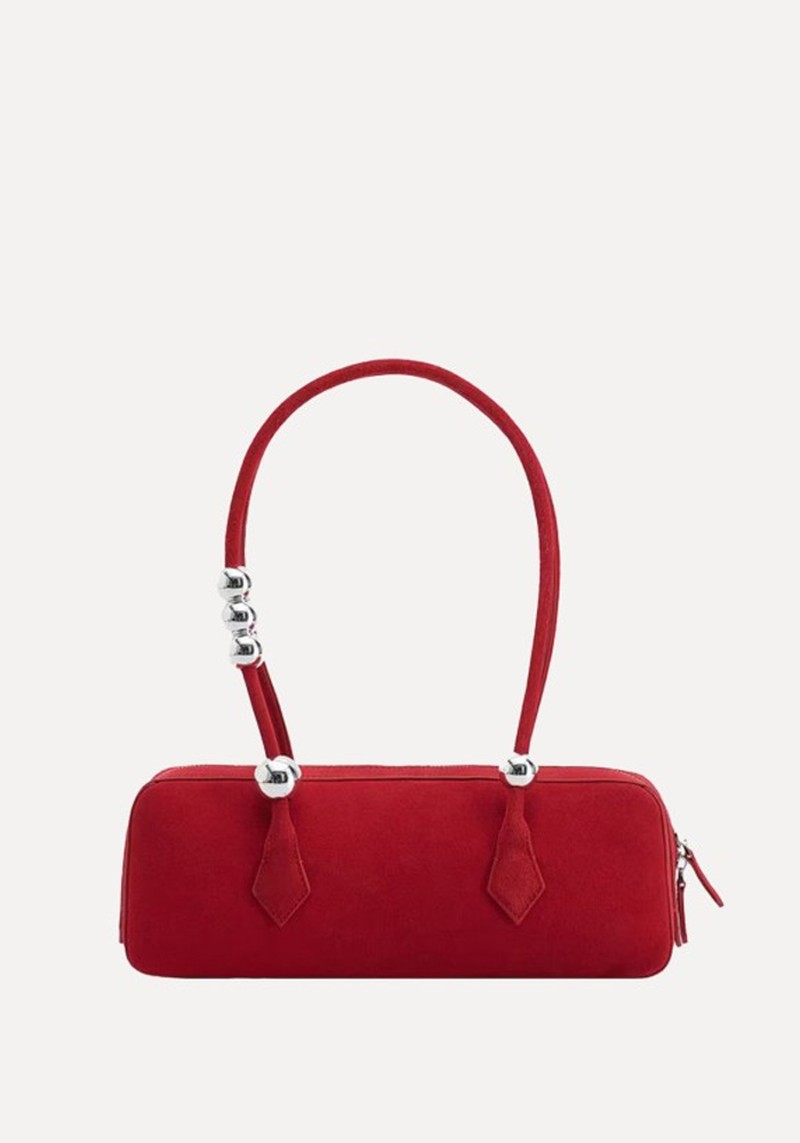 Suede Shoulder Bag 