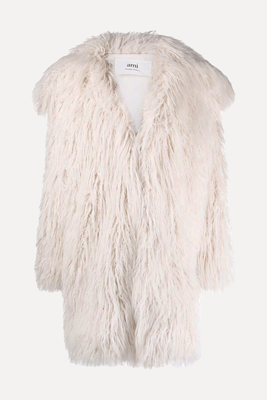 Faux Fur Oversize Coat from AMI Paris
