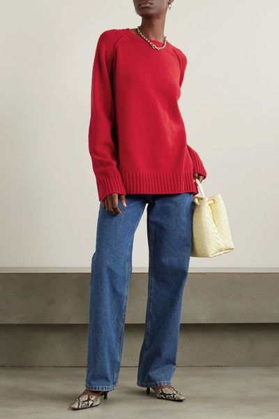 Wool & Cashmere-Blend Sweater from Róhe