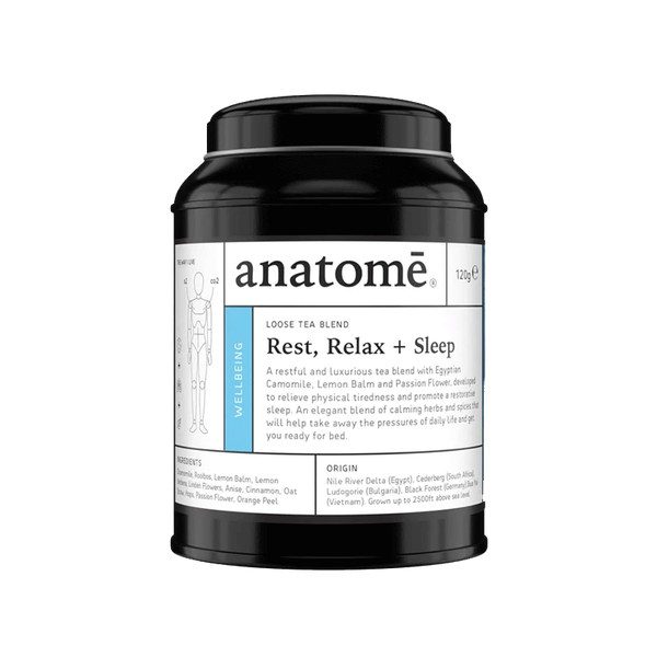Rest, Relax + Sleep Loose Tea Blend from Anatomē
