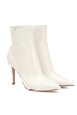 Levy 85 Leather Ankle Boots from Gianvito Rossi