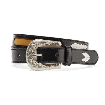 Tigoo Embroidered Leather Belt from Isabel Marant
