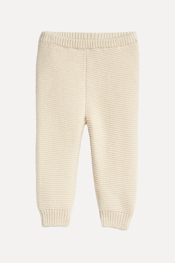 Soft Cotton Knit Pull On Trousers from Gap