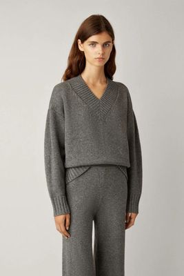 V-Neck Wool Cashmere Knit from Joseph