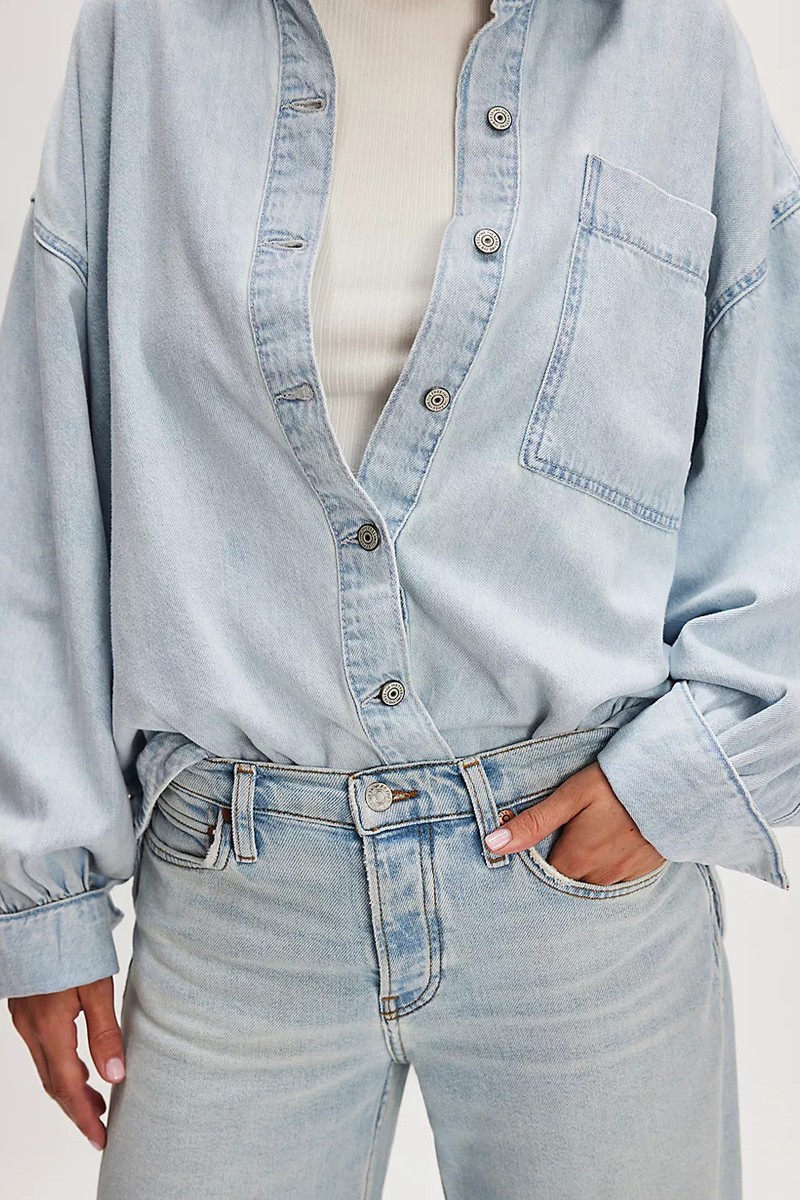 We The Free Ashley Denim Shirt