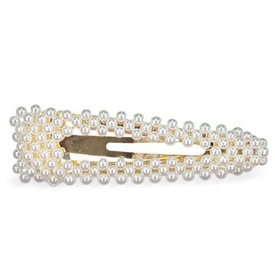 Anna Faux Pearls Hair Clip from Atelier Des Femmes