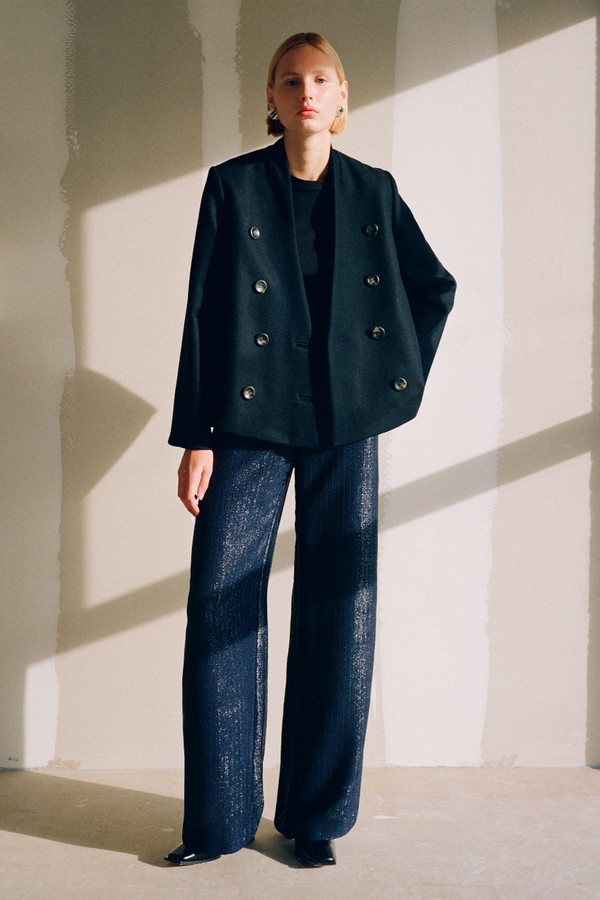 Lauren Wool Felt Short Jacket