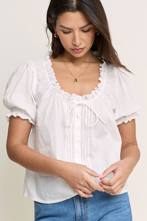 Puff Sleeve Blouse from Nobody's Child