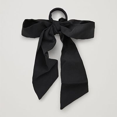 Metal-Detailed Silk Hair Tie from Cos