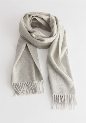 Wool Fringed Blanket Scarf from & Other Stories