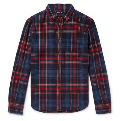 Checked Cotton Flannel Shirt from Alex Mill