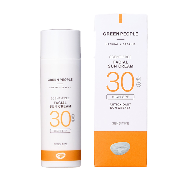 Scent Free Facial Sun Cream SPF30 from Green People