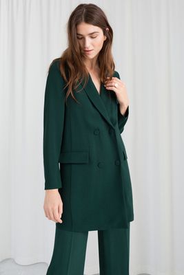 Double Breasted Blazer Dress from & Other Stories
