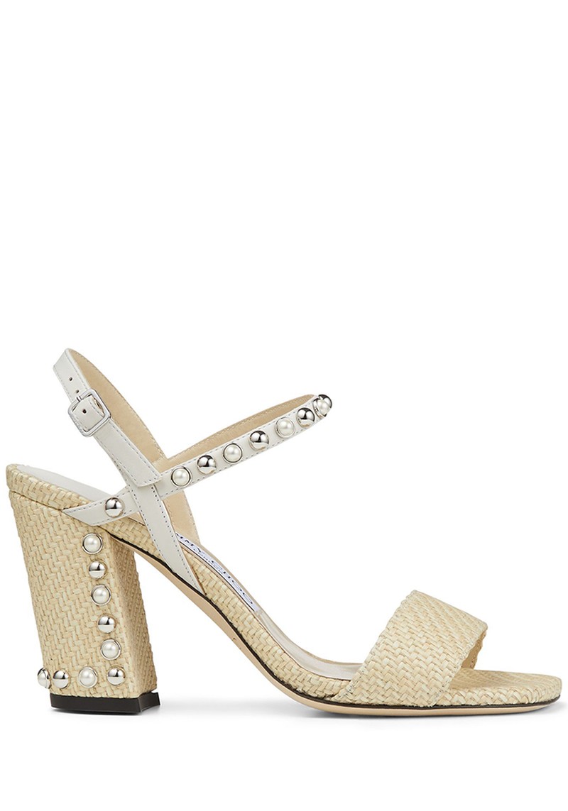 Natural Raffia Sandals from Jimmy Choo