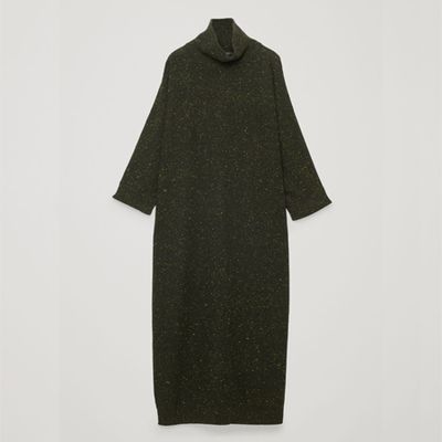 Speckled High-Neck Dress from COS