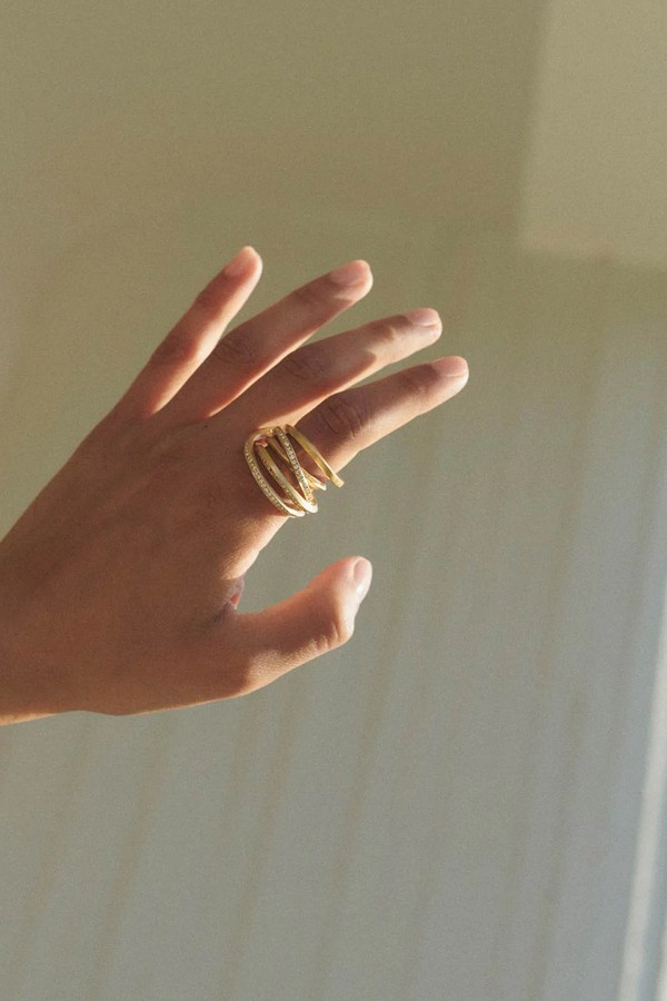 The Murmur Of False Idols Vermeil Ring from Completedworks