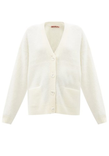 Rives Brushed Knit Cardigan from Acne Studios