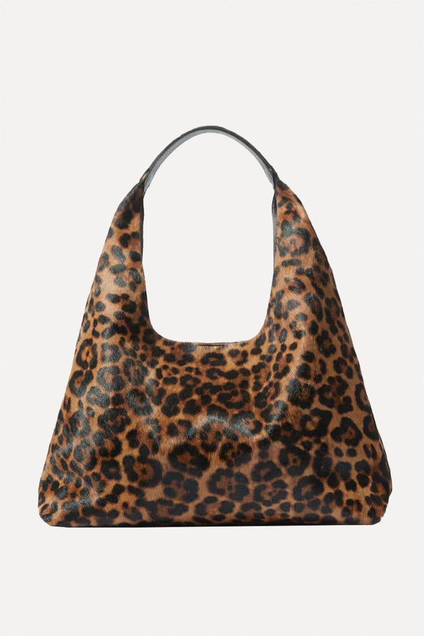 Leopard-Print Leather Tote Bag from & Other Stories