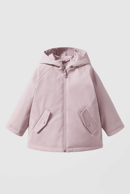 Rubberised Raincoat Fleece Lining from Zara