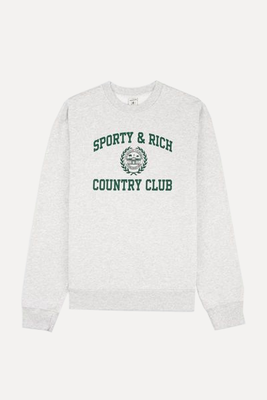 Varsity Crest Sweatshirt from Sporty & Rich