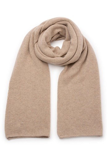 Large Gauzy Pure Cashmere Scarf