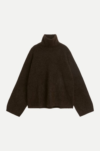 Wool-Alpaca Roll-Neck Jumper   from ARKET